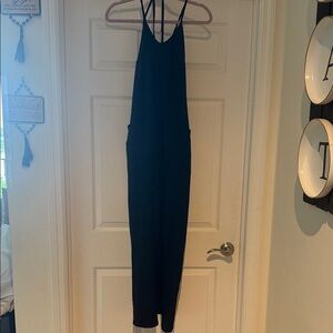 Black Sleeveless Jumpsuit